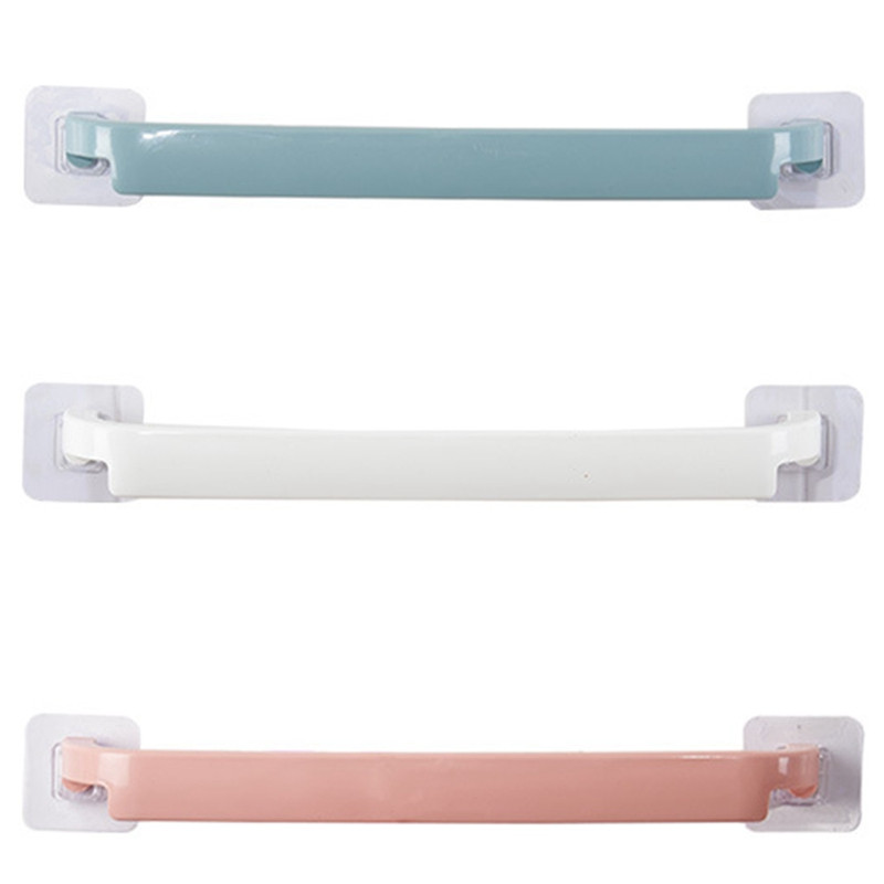 Vannas istabas plaukts kulonsTualetes papīra turētājs, plastmasas pašlīmējošs dvieļu paliktnis Pie sienas stiprināms pakarināms āķis Vannas istabas piederumi