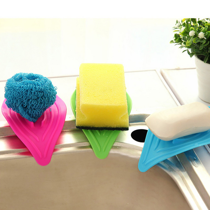 Višenamjenska latica s protukliznom kutijom za sapun Kuhinjski sudoper Stalak za spužvu za čišćenje Lisnati odvod Kutija za sapun Posuda za sapun za kupaonsko posuđe