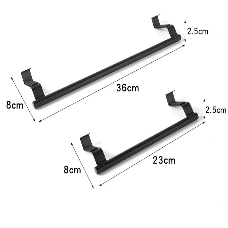 Поставки за кърпи Кухненски шкаф Врата Поставка за кърпи Бар Висящ държач Рафт за баня Поставка за домашен органайзер Стенен рафт Поставки за кърпи
