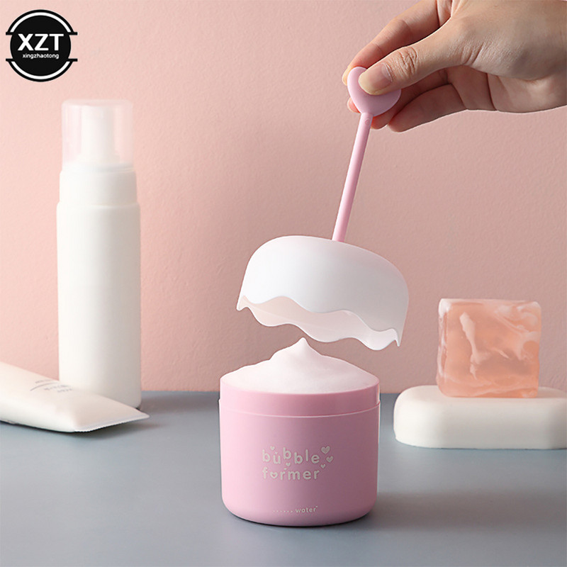 Sredstvo za čišćenje lica Izrađivač pjene Prijenosni alat za pjenušavo čišćenje Jednostavan alat za tuširanje i kupanje Šampon Izrađivač mjehurića za čišćenje lica Za višekratnu upotrebu Novo