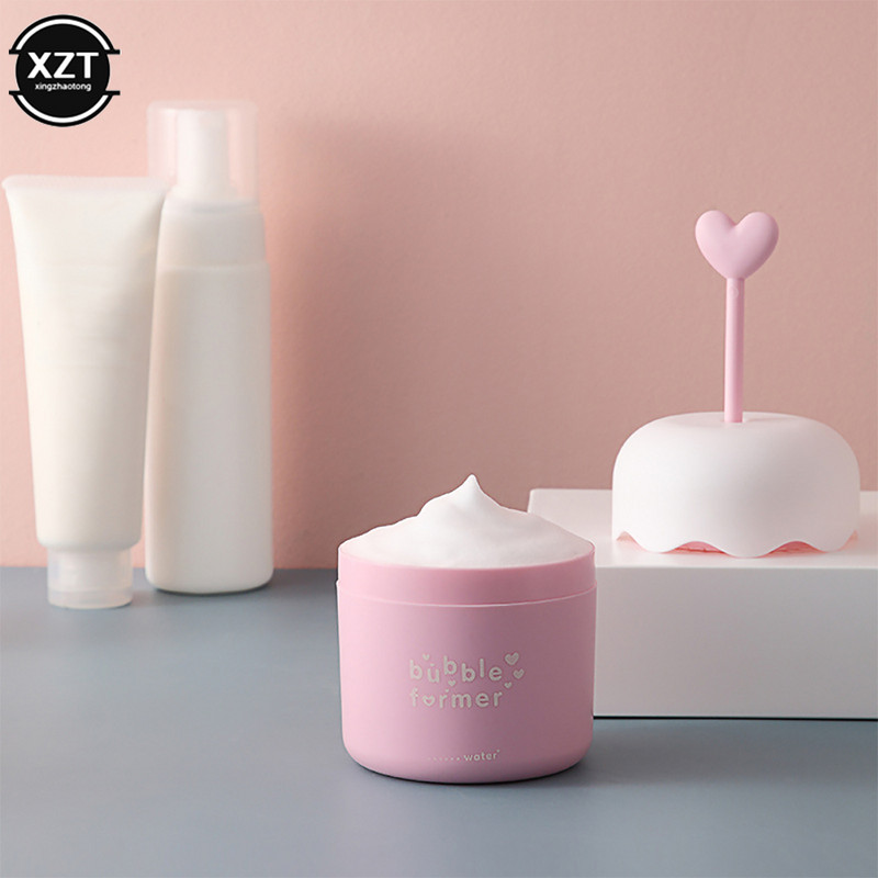 Sredstvo za čišćenje lica Izrađivač pjene Prijenosni alat za pjenušavo čišćenje Jednostavan alat za tuširanje i kupanje Šampon Izrađivač mjehurića za čišćenje lica Za višekratnu upotrebu Novo