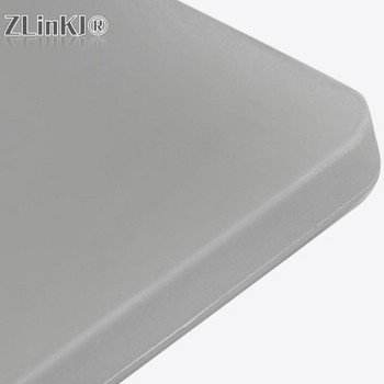 Силиконова плоска табла Квадратна противоплъзгаща подложка Усукваща се стойка Мобилен държач Поставка за сапун за баня Кафе Чай Поставка за прибори 27,6x7,6 см