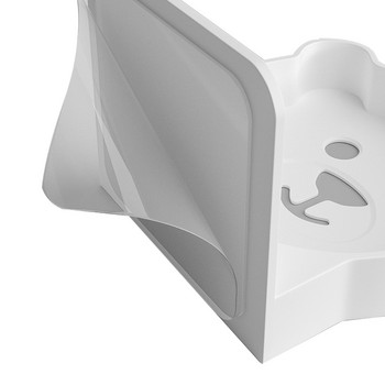 Αυτοκόλλητη βάση αποθήκευσης απολυμαντικού χεριών Δίσκος διανομής σαπουνιού μπάνιου Cartoon Επιτοίχια βάση χωρίς διάτρηση οδοντόβουρτσας