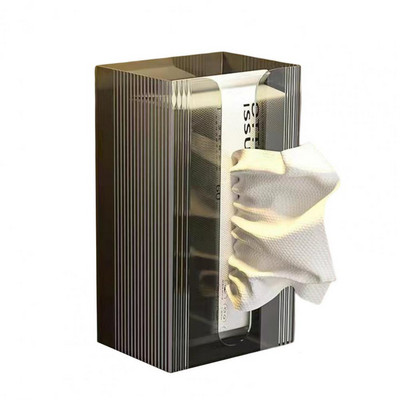 Zidni dozator maramica velikog kapaciteta, vodootporan prostor za pohranu, višenamjenska kućna kutija za toaletni papir, nosač za salvete za kupaonicu