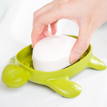 Плътна сладка прекрасна анимационна сапунерка Аксесоари за баня Кутия за сапун Неплъзгаща се за дома