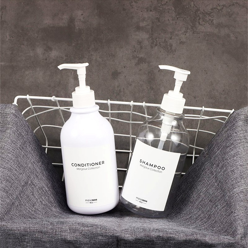 Prazna boca s pumpicom od 300 ml/500 ml Prijenosni kupaonski dozator šampona za tuširanje Punjiva boca Spremnik za pohranu tekućine za sapun