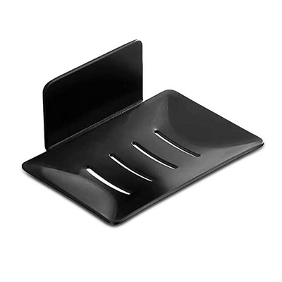 Vannas istabas alumīnija sakausējuma ziepju trauks Brīvi caurumojams pie sienas stiprināms ziepju sūkļa turētājs Organizatora piederumi Virtuves ziepju turētājs