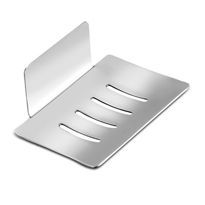 Vannas istabas alumīnija sakausējuma ziepju trauks Brīvi caurumojams pie sienas stiprināms ziepju sūkļa turētājs Organizatora piederumi Virtuves ziepju turētājs