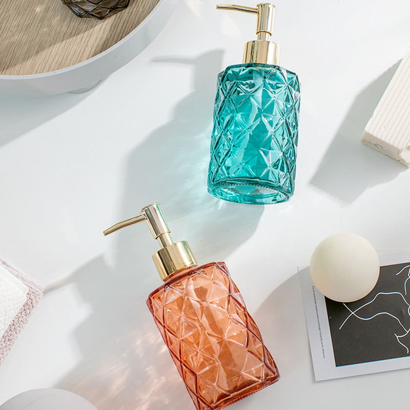 Dozator sapuna od 330 ml, prešana podbočica, losion, šamponska boca, staklena podbočica, kozmetička posuda za ponovno punjenje