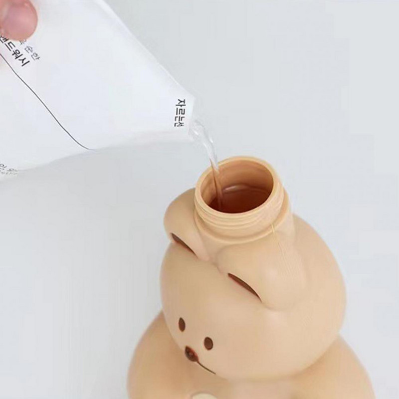 500 ml universāla manuāla ķermeņa mazgāšanas burbuļu veidotāja alfabēta dizaina putu veidotāja noplūdes droša tukša sūkņa pudele mājsaimniecībai