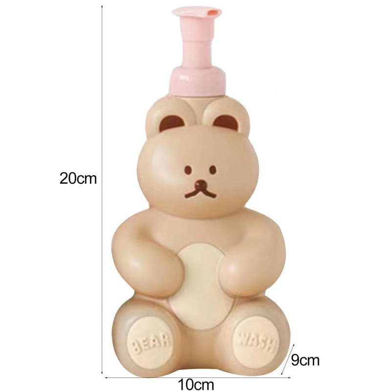 500 ml universāla manuāla ķermeņa mazgāšanas burbuļu veidotāja alfabēta dizaina putu veidotāja noplūdes droša tukša sūkņa pudele mājsaimniecībai