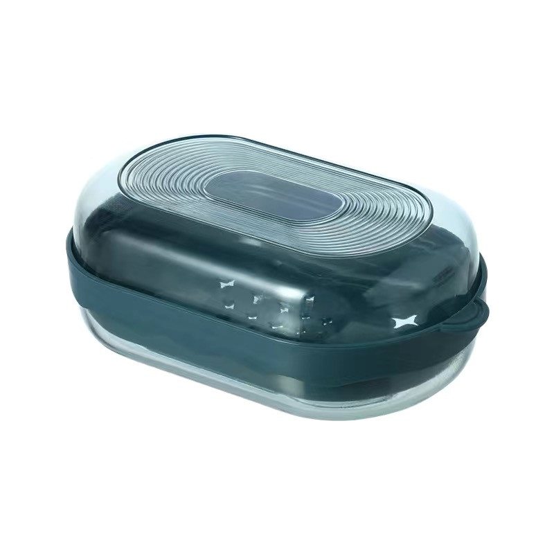 Putna vodootporna posuda za sapun Prijenosna kutija za sapun Držač Brzosušeća zatvorena posuda za sapun Kreativni kućni kupaonski dodaci