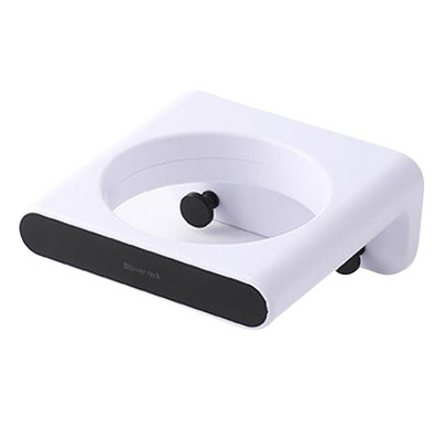 Matu žāvētāja kronšteins glabāšanas statīvs Vannas istabas matu žāvētājs uzglabāšanas statīvs Alumīnija atbalsta statīvs Vannas istabas piekarināmie mati