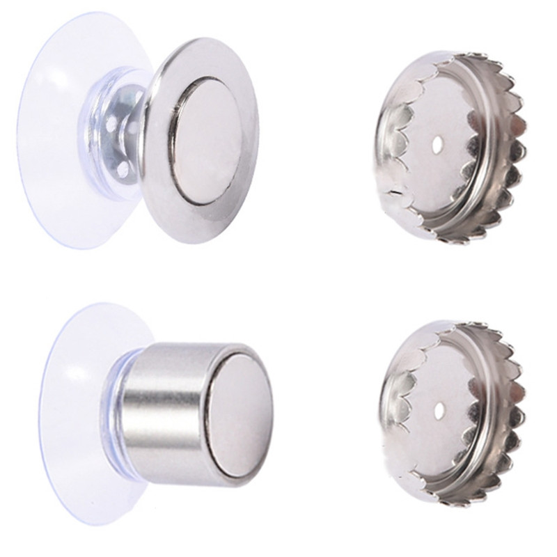 Jaki magnetski držač sapuna Zidni držač sapuna Posuda za sapun za pohranu vakuumske čašice za ugradnju bez bušenja