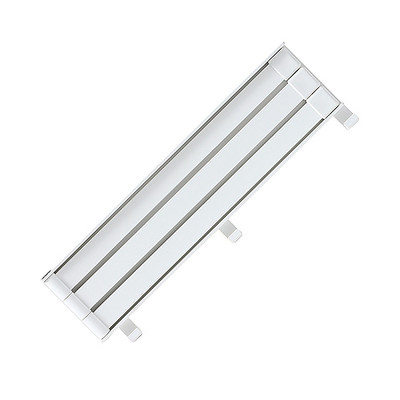 Atkārtota garuma regulējams dvieļu turētāja stienis, piestiprināts pie sienas 180 virtuves dvieļu turētājam vannas istabas sliedes pakaramā turētāja glabāšanas organizators