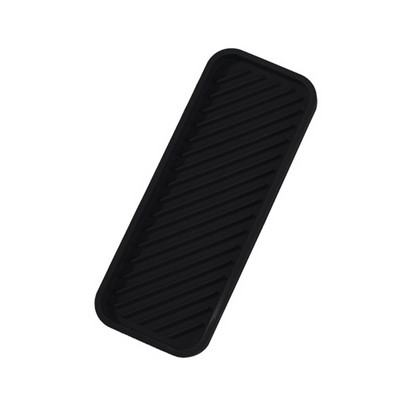 Drenāžas paliktnis, silikona karstumizturīgs galda trauks, ūdens krūze, žāvēšanas paklājiņš, atkārtoti lietojams drenāžas paplātes aizsargs balts