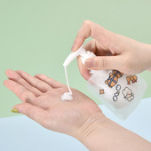 Pārnēsājams ceļojumu šķidruma iepakojuma maisiņš losjona dozatora maisiņš Uzpildāms šampūns kosmētikas uzglabāšanas konteiners ceļojumu aerosols pārnēsājams