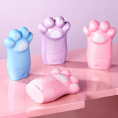 Cute Cat Paw Design Persiku aromāts Moisture Anti Chapping Skin Care Roku krēms
