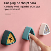Γάντζος αποθήκευσης πετσετών Δωρεάν θήκη για πετσέτες κουζίνας μπάνιου Καθαρισμός αποθήκευσης Εργαλεία γάντζος Creative Don`t Hurt Hands