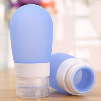 Φορητό σιλικόνης μπουκάλι ταξιδιού λοσιόν σαμπουάν Καλλυντικά Empty Mini Plastic Storage Container Refillable Bottles Accessories