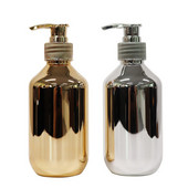 300 ml dozatori sapuna za ruke Zlatne kromirane plastične boce za tekući sapun Kupaonski pribor