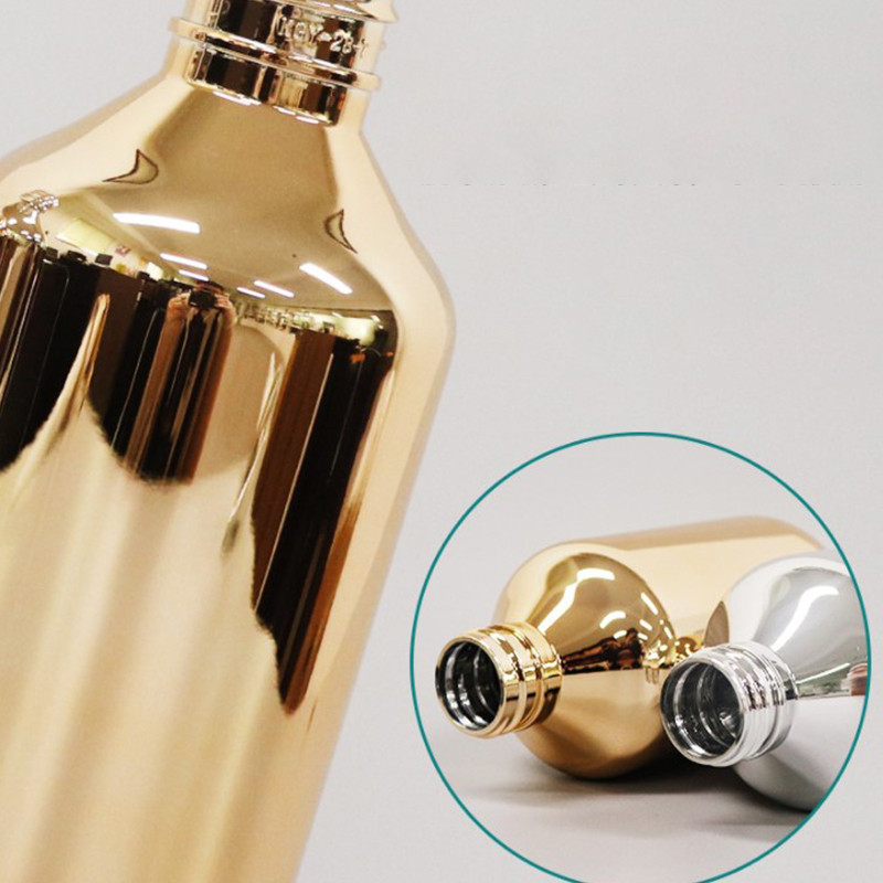 300 ml dozatori sapuna za ruke Zlatne kromirane plastične boce za tekući sapun Kupaonski pribor