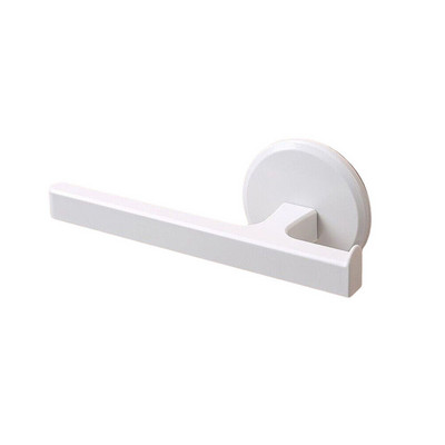 Dvieļu plaukts Bez perforatora vannas istabas piesūceknis vannas dvieļu turētājs dušas glabāšanas pakaramais Nordic vienkāršs radošs vienpola dvieļu stieņa