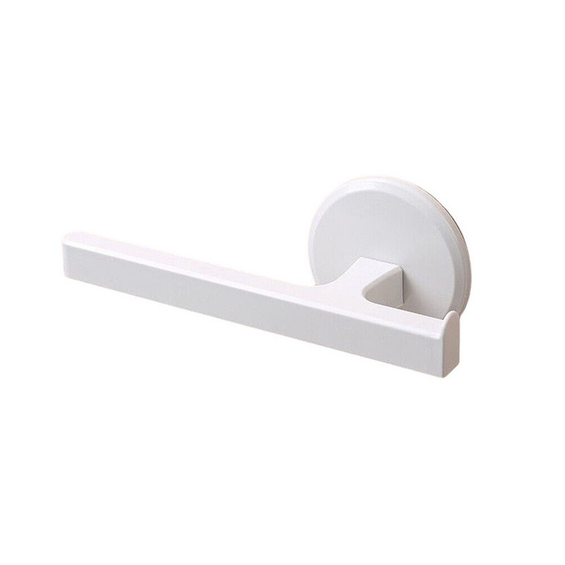 Dvieļu plaukts Bez perforatora vannas istabas piesūceknis vannas dvieļu turētājs dušas glabāšanas pakaramais Nordic vienkāršs radošs vienpola dvieļu stieņa