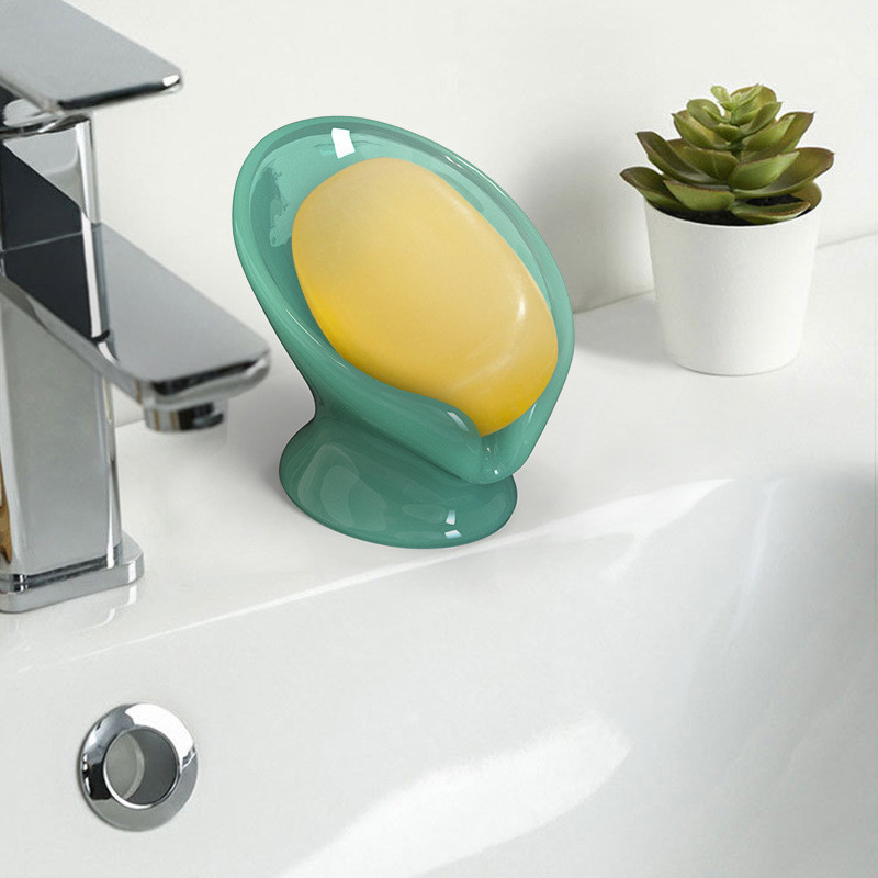 DIY kristalni kalup od epoksidne smole Dizajn odvoda Kutija za pohranu sapuna lotosovog lista Silikonski kalup