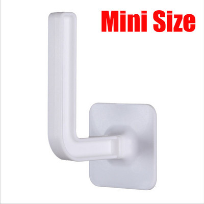 Tualetes papīra turētājs, pašlīmējošs virtuves tualetes ruļļu turētājs, plastmasas dvieļu plaukts vannas istabas audu uzglabāšanai