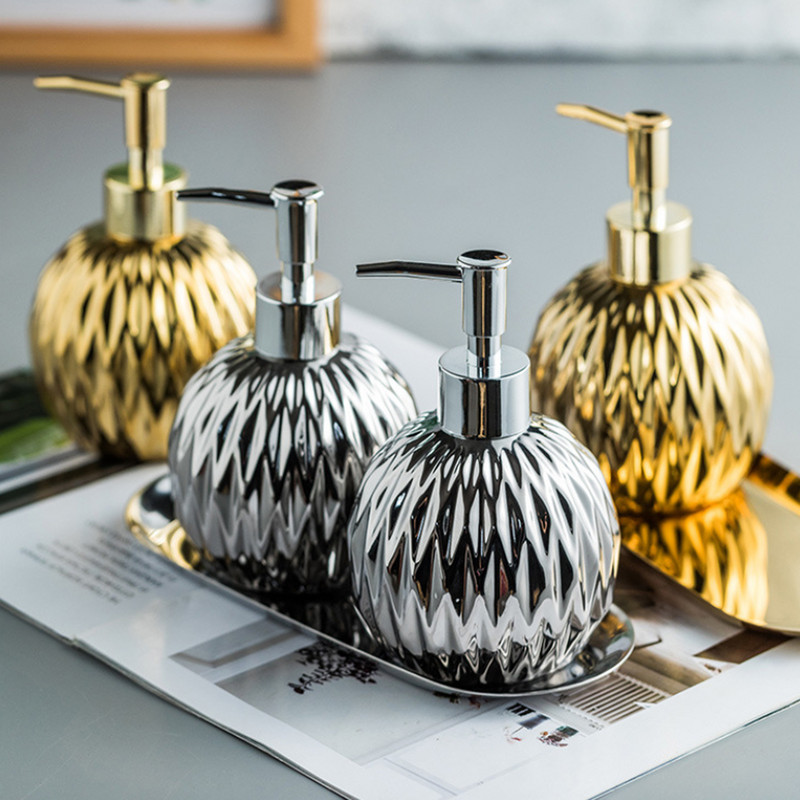 Lagana luksuzna boca losiona od 400 ml, keramičko dezinfekcijsko sredstvo za ruke, dodatno punjenje kupaonskog gela za tuširanje, šampon, kozmetička bočica za ponovno punjenje