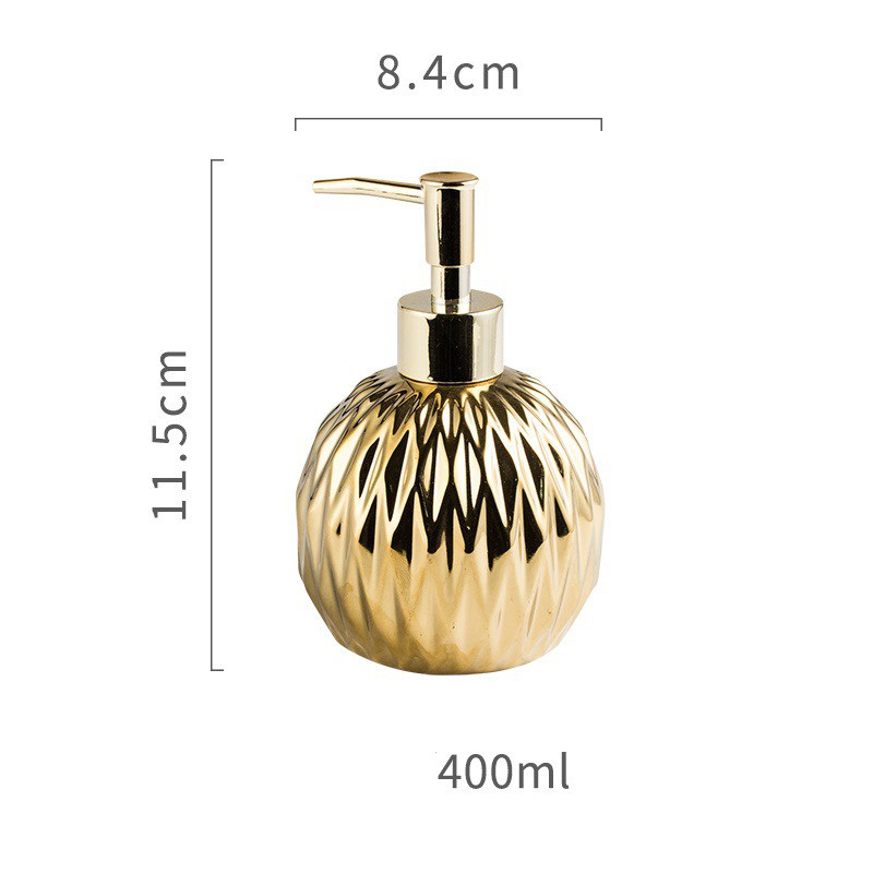 Lagana luksuzna boca losiona od 400 ml, keramičko dezinfekcijsko sredstvo za ruke, dodatno punjenje kupaonskog gela za tuširanje, šampon, kozmetička bočica za ponovno punjenje