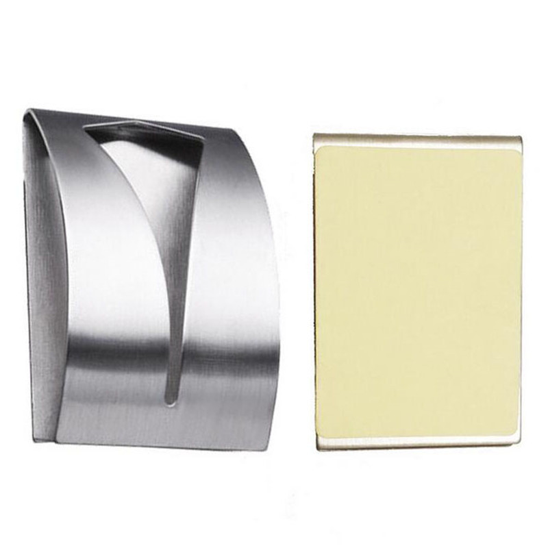 1/2 gab. Nerūsējošā tērauda dvieļu turētāja āķis, pašlīmējošs klipsis vannas istabas auduma pakaramais, mājsaimniecības sienas stiprināms dvieļu plaukts