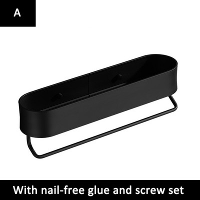 Polica za odlaganje u kupaonici Gel za tuširanje Šampon Stalak za odlaganje toaletnih potrepština Držač ručnika Višenamjenska organizatorska polica za kućanske predmete