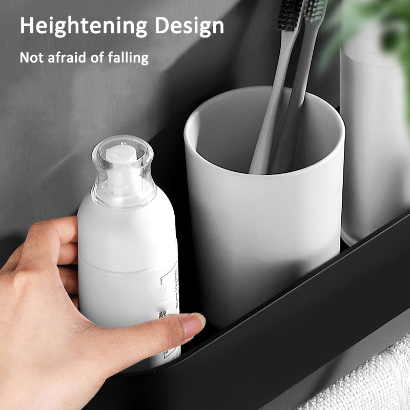 Polica za odlaganje u kupaonici Gel za tuširanje Šampon Stalak za odlaganje toaletnih potrepština Držač ručnika Višenamjenska organizatorska polica za kućanske predmete