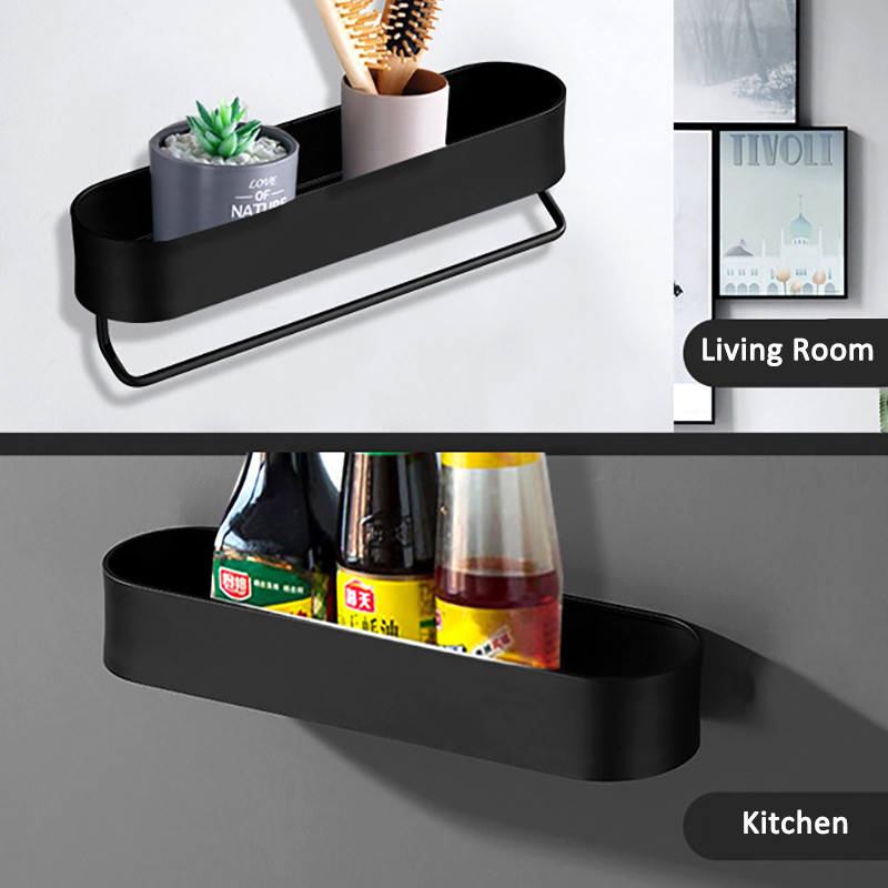 Polica za odlaganje u kupaonici Gel za tuširanje Šampon Stalak za odlaganje toaletnih potrepština Držač ručnika Višenamjenska organizatorska polica za kućanske predmete