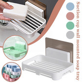 Seebikarp riiul äravoolukäimla Mitteperforeeriv Vannitoa majapidamisseep Seinale paigaldatav imemisnõu Seebitops Seep R X6x5