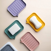 Silikoonist seebialus, libisemiskindel, ise äranev seebihoidik Seebisäästja Lihtne puhastada seebihoidja Seebihoidik Vannitoatarvikud