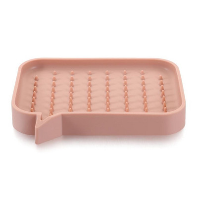 Silikoonist seebialus, libisemiskindel, ise äranev seebihoidik Seebisäästja Lihtne puhastada seebihoidja Seebihoidik Vannitoatarvikud