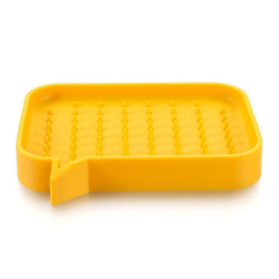 Silikoonist seebialus, libisemiskindel, ise äranev seebihoidik Seebisäästja Lihtne puhastada seebihoidja Seebihoidik Vannitoatarvikud