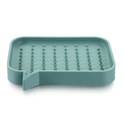 Silikoonist seebialus, libisemiskindel, ise äranev seebihoidik Seebisäästja Lihtne puhastada seebihoidja Seebihoidik Vannitoatarvikud