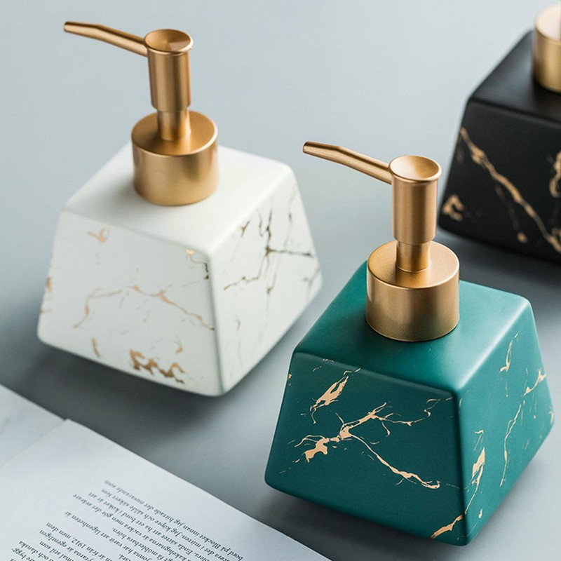 Keramička bočica sa losionom za sapun Prijenosni dozatori sapuna Pjena za dezinfekciju tuša Gel za kupaonicu Spremnik za ruke Dodaci Bočica C8Z5