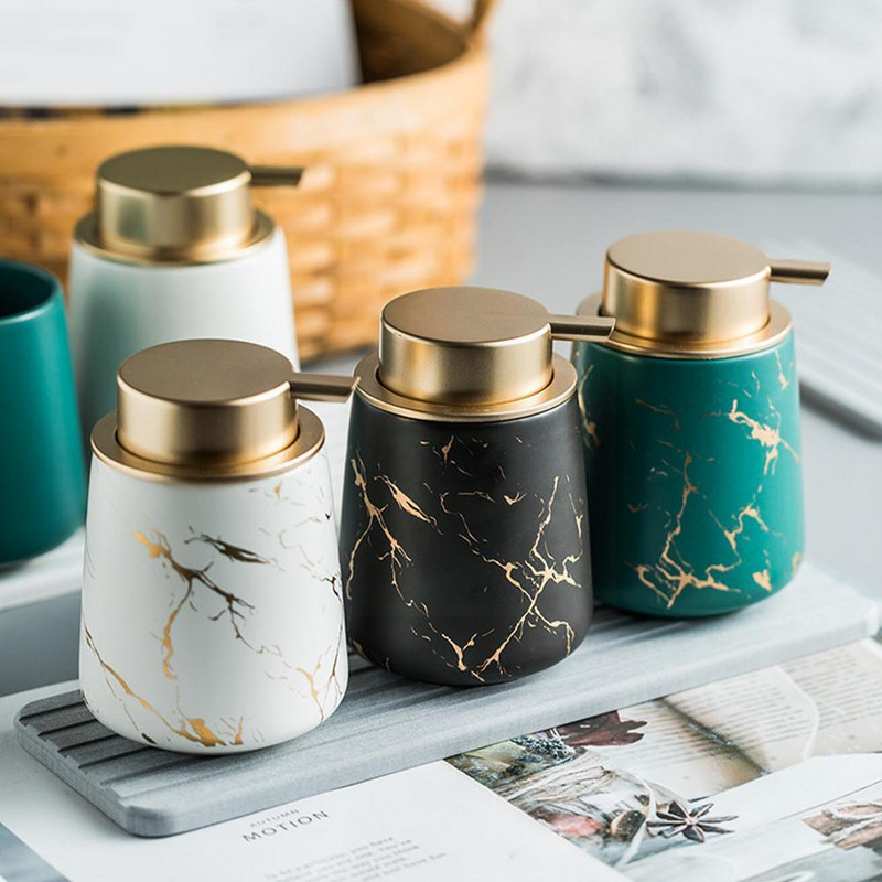 Keramička bočica sa losionom za sapun Prijenosni dozatori sapuna Pjena za dezinfekciju tuša Gel za kupaonicu Spremnik za ruke Dodaci Bočica C8Z5