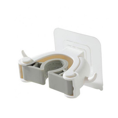 Vannas istabas pie sienas stiprināms suku slotas turētājs Mopu pakarināms āķis uzglabāšanas statīvs