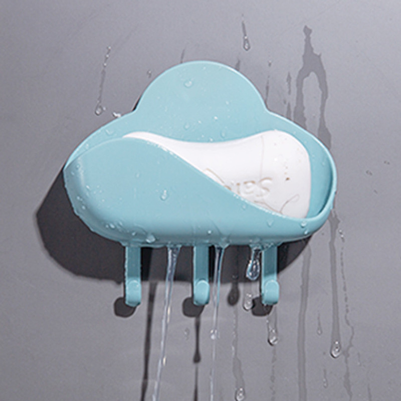 1PC Novo vakuumsko posuđe Kutija za posudu za sapun Kutija za sapun Tanjur za pohranu posuđa Odvod Kutija za sapun Stalak za pohranu Plastični 3 boje