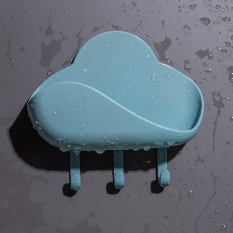 1PC Novo vakuumsko posuđe Kutija za posudu za sapun Kutija za sapun Tanjur za pohranu posuđa Odvod Kutija za sapun Stalak za pohranu Plastični 3 boje