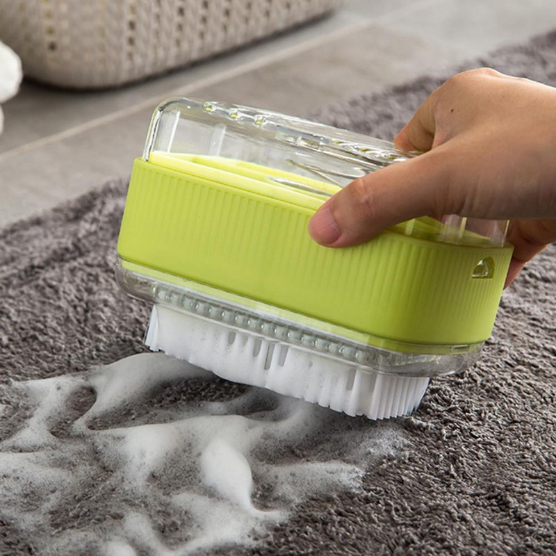 Putojoša ziepju kaste ar birstes notekas caurumiem Atsperu dizains Neslīdošs, noņemams 2 vienā plastmasas mīksts rullīšu ziepju turētājs Veļas rīki