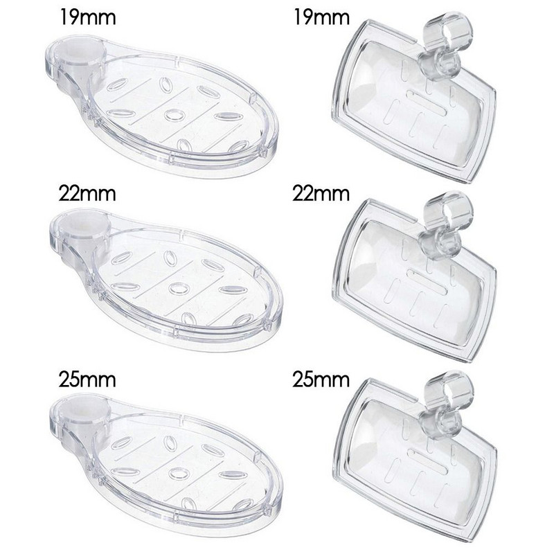 Prozirna posuda za sapun Šipka za podizanje Stup za tuš Stalak za pohranu sapuna Držač za drenažu Ploča za spužvu za tuširanje Kupaonski organizator