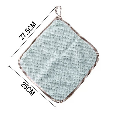 Brzosušeći mekani upijajući ručnici od mikrovlakana Ručnici za ruke Kuhinja Kupaonica Lopta ručnika za ruke s omčama za vješanje Krpa za čišćenje