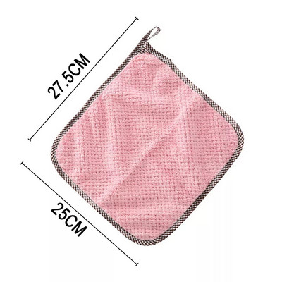 Brzosušeći mekani upijajući ručnici od mikrovlakana Ručnici za ruke Kuhinja Kupaonica Lopta ručnika za ruke s omčama za vješanje Krpa za čišćenje